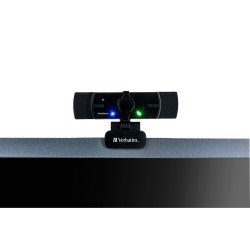 Verbatim AWC-03 4K Autofocus Webcam with Dual Microphone 120° Wide Angle (Boxed) — Buy in Cyprus with Fast Delivery