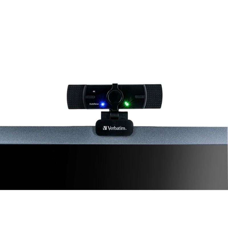 Buy Verbatim Webcam - AWC-03 - 4K Autofocus Wide Angle with Dual Microphone in Cyprus, Nicosia, Limassol, Larnaka, Pafos