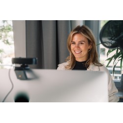 Verbatim AWC-03 4K Autofocus Webcam with Dual Microphone 120° Wide Angle (Boxed) — Buy in Cyprus with Fast Delivery