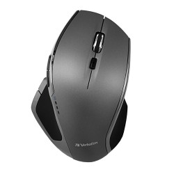Verbatim Wireless Desktop 8-Button Deluxe Blue LED Mouse - Graphite (Boxed) — Buy in Cyprus with Fast Delivery