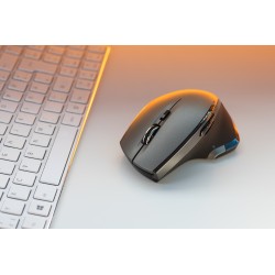 Verbatim Wireless Desktop 8-Button Deluxe Blue LED Mouse - Graphite (Boxed) — Buy in Cyprus with Fast Delivery
