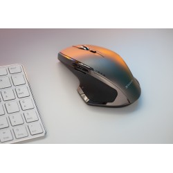 Verbatim Wireless Desktop 8-Button Deluxe Blue LED Mouse - Graphite (Boxed) — Buy in Cyprus with Fast Delivery