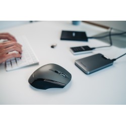 Verbatim Wireless Desktop 8-Button Deluxe Blue LED Mouse - Graphite (Boxed) — Buy in Cyprus with Fast Delivery