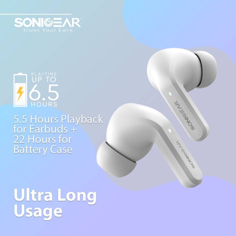Buy SonicGear EARPUMP TWS - 12 - ANC Sweatproof Earphones Black in Cyprus, Nicosia, Limassol, Larnaka, Pafos