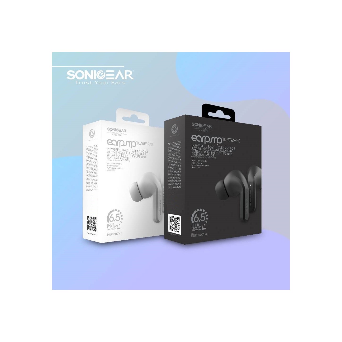 SonicGear EARPUMP TWS - 12 - ANC Sweatproof Earphones Black — Buy in Cyprus with Fast Delivery