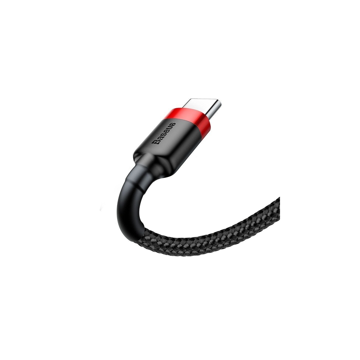 Baseus Cafule Braided USB-A to Type-C Cable 2A 3m Black (Boxed) — Buy in Cyprus with Fast Delivery