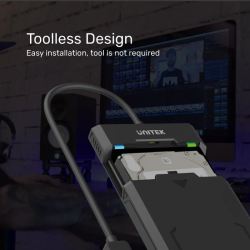 Buy Unitek DiskGuard Raiden USB-C to SATA6G 2.5'' HDD SSD Enclosure - Y-3036A - ... in Cyprus, Nicosia, Limassol, Larnaka, Pafos