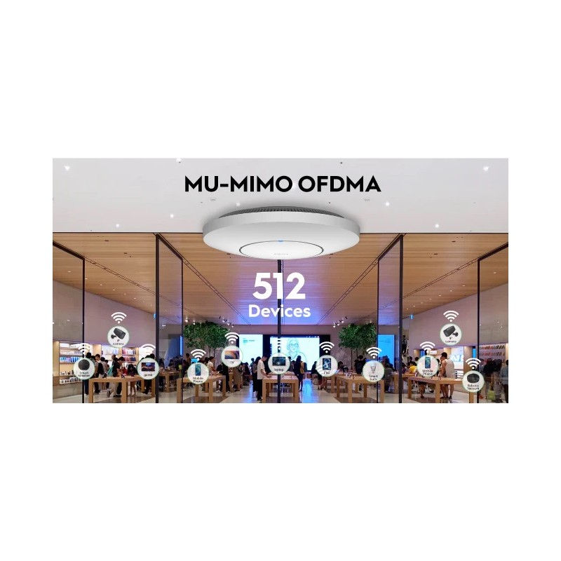 Buy Cudy Access Point - AP3000_P - Ceiling AX3000 Dual Band 2.5G Wi-Fi 6 Injector in Cyprus, Nicosia, Limassol, Larnaka, Pafos