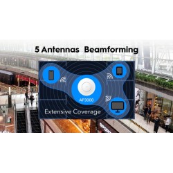 Buy Cudy Access Point - AP3000_P - Ceiling AX3000 Dual Band 2.5G Wi-Fi 6 Injector in Cyprus, Nicosia, Limassol, Larnaka, Pafos