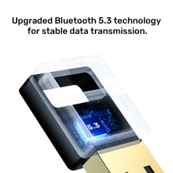 Buy Unitek Bluetooth Adaptor - B105B - USB v5.3 Bluetooth Adaptor in Cyprus, Nicosia, Limassol, Larnaka, Pafos