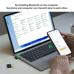 Buy Unitek Bluetooth Adaptor - B105B - USB v5.3 Bluetooth Adaptor in Cyprus, Nicosia, Limassol, Larnaka, Pafos