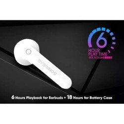 Buy SonicGear EarPump - TWS3+ - BT Earphones White in Cyprus, Nicosia, Limassol, Larnaka, Pafos