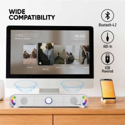 Buy SonicGear SONICBAR - BT300 Pro - Portable BT FM RGB Soundbar in Cyprus, Nicosia, Limassol, Larnaka, Pafos