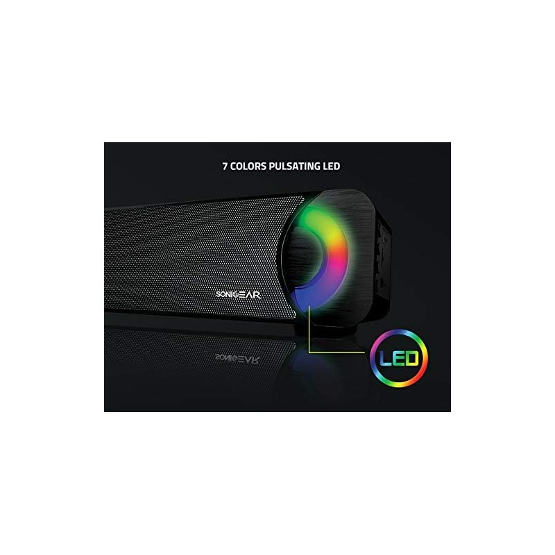 Buy SonicGear SONICBAR - BT300 Pro - Portable BT FM RGB Soundbar in Cyprus, Nicosia, Limassol, Larnaka, Pafos