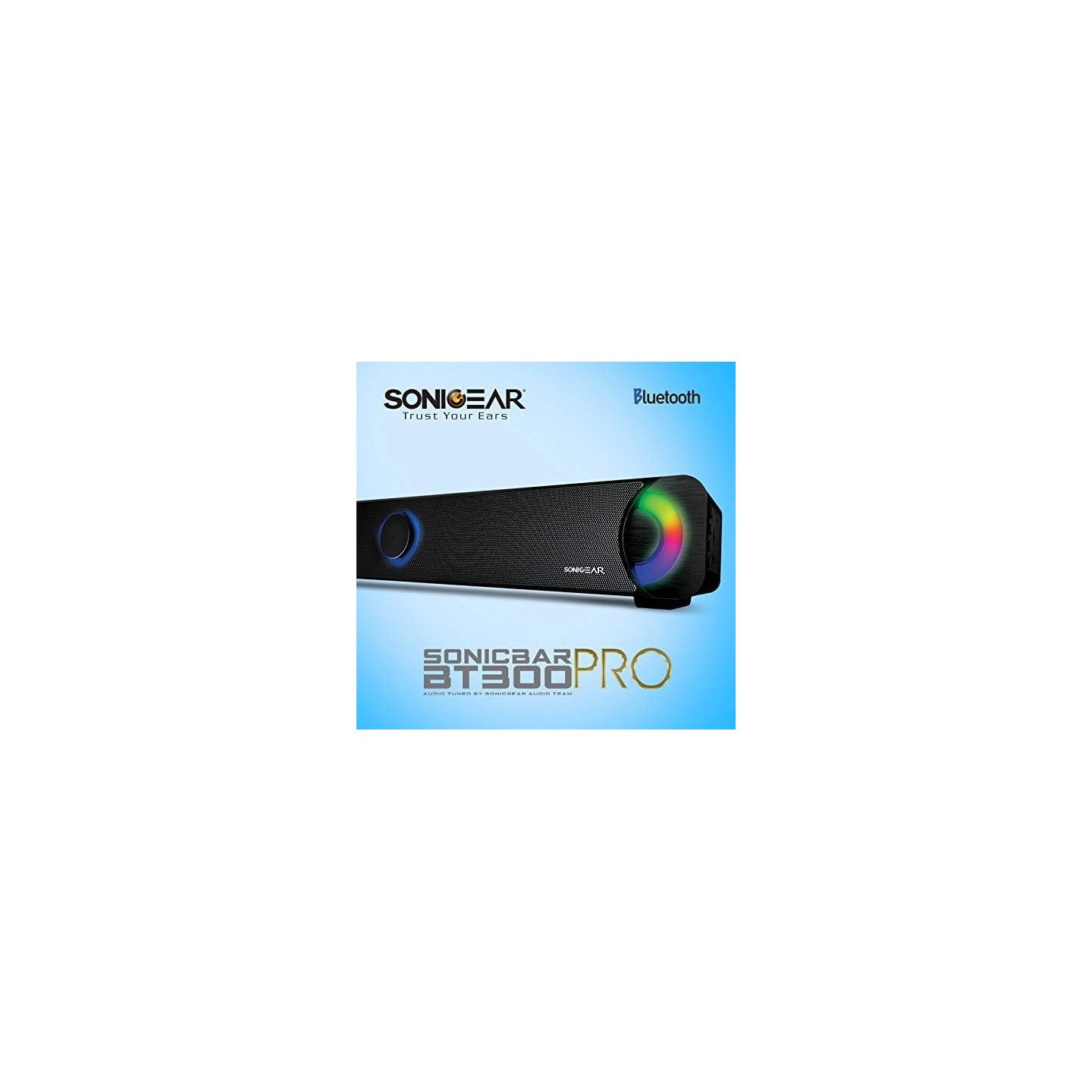 SonicGear SONICBAR - BT300 Pro - Portable BT FM RGB Soundbar — Buy in Cyprus with Fast Delivery