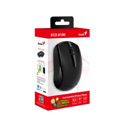 Genius ECO-8100 Wireless Rechargeable Mouse - 1600 DPI 2.4GHz (Retail) — Buy in Cyprus with Fast Delivery
