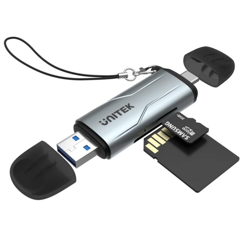 Buy Unitek Card Reader - R1010A - USB-A C 3.0 to Micro SD SD in Cyprus, Nicosia, Limassol, Larnaka, Pafos