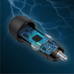 Buy Unitek Charger for Car - P1400A - 38W USBC PD20W+USBA QC3.0 in Cyprus, Nicosia, Limassol, Larnaka, Pafos