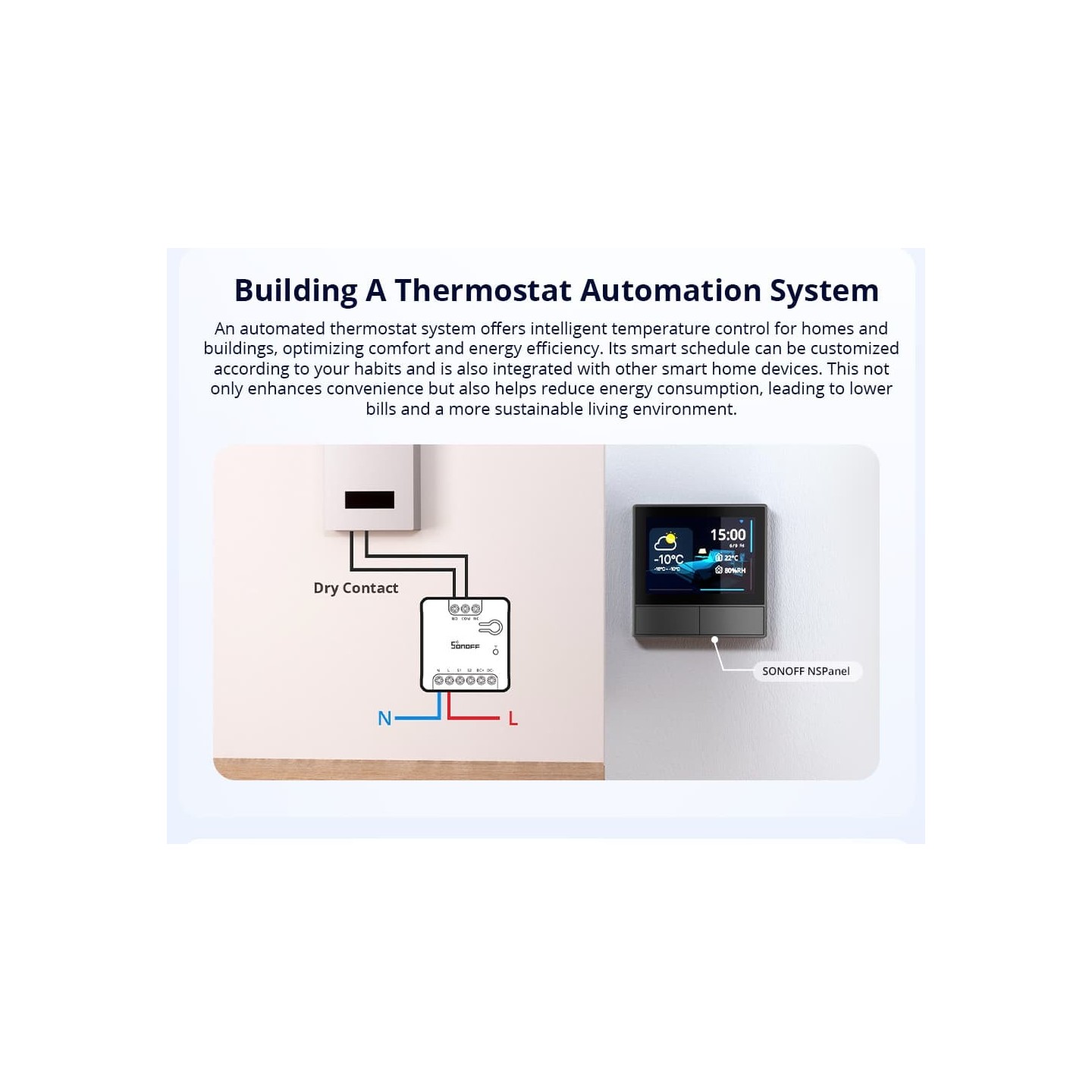 Sonoff WiFi Smart Switch Dry Contact - MINI-D - WiFi Dry Contact — Buy in Cyprus with Fast Delivery