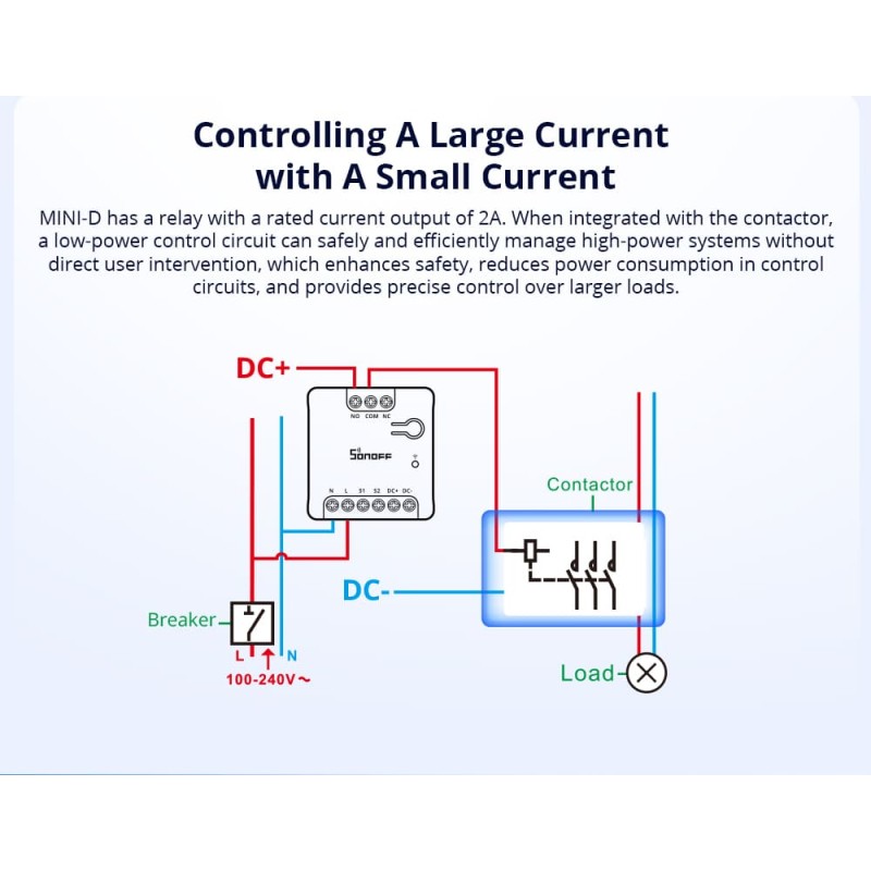 Buy Sonoff WiFi Smart Switch Dry Contact - MINI-D - WiFi Dry Contact in Cyprus, Nicosia, Limassol, Larnaka, Pafos