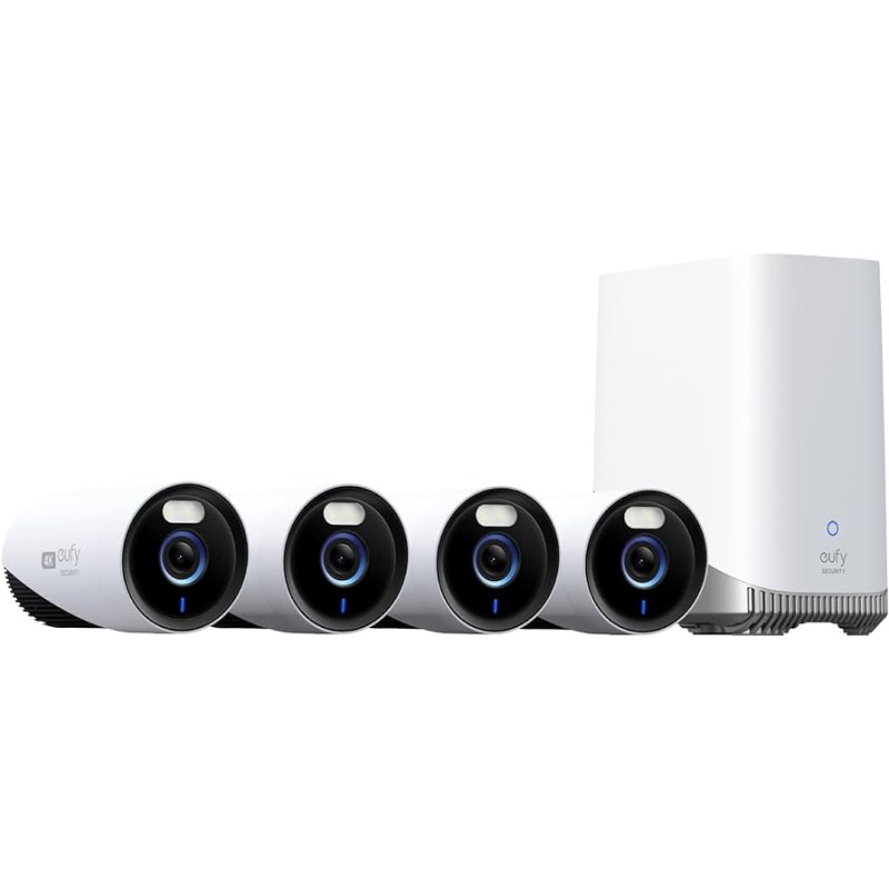 Buy Anker Eufy Security Camera Kit - E330 - 4+1 Home Base in Cyprus, Nicosia, Limassol, Larnaka, Pafos