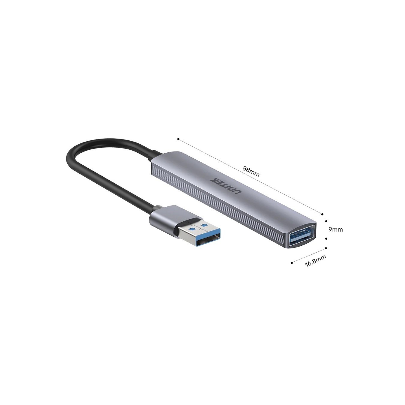 Unitek H1208A USB-A Hub – 4 Ports 5Gbps | Armenius Store