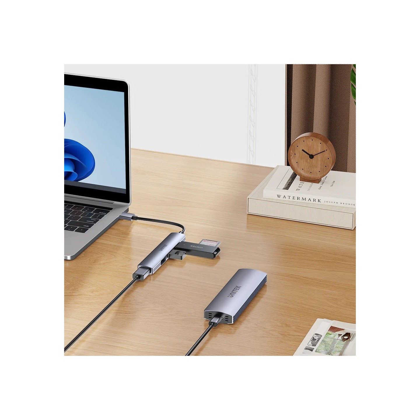 Unitek USB-A Hub - H1208A - 4port 3xUSB2.0 1xUSB3.0 — Buy in Cyprus with Fast Delivery