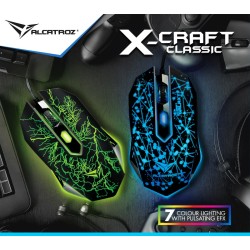 Buy Alcatroz Classic Electro Gaming Mouse - X-Craft - Gaming Mouse in Cyprus, Nicosia, Limassol, Larnaka, Pafos