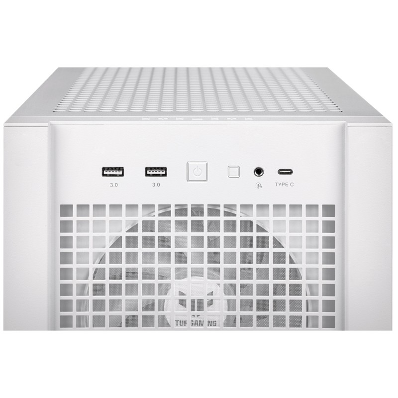 Buy ASUS PC Case ATX Tempered Glass 4xARGB Fans TUF GAMING - GT302 - White in Cyprus, Nicosia, Limassol, Larnaka, Pafos
