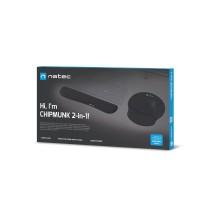Natec Chipmunk 2-in-1 Ergonomic Mousepad Wrist Rest – 250x230mm Black | Armenius Store