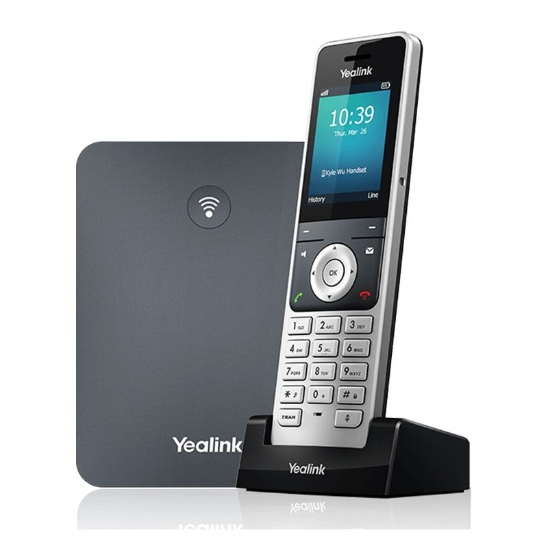 Yealink IP Phone - W76P - Cordless DECT Base & W56H Handset — Buy in Cyprus with Fast Delivery