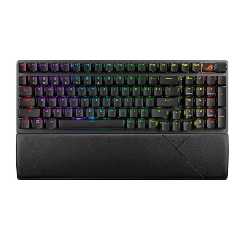 Buy ASUS Gaming Keyboard Mechnanical Tri-Mode 2.4Ghz Bluetooth USB WristRest ROG... in Cyprus, Nicosia, Limassol, Larnaka, Pafos