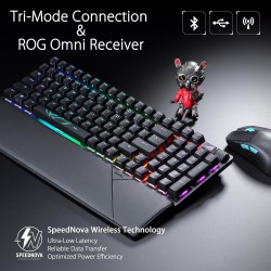 ASUS ROG Strix Scope II 96 Wireless Mechanical Gaming Keyboard (Boxed) — Buy in Cyprus with Fast Delivery