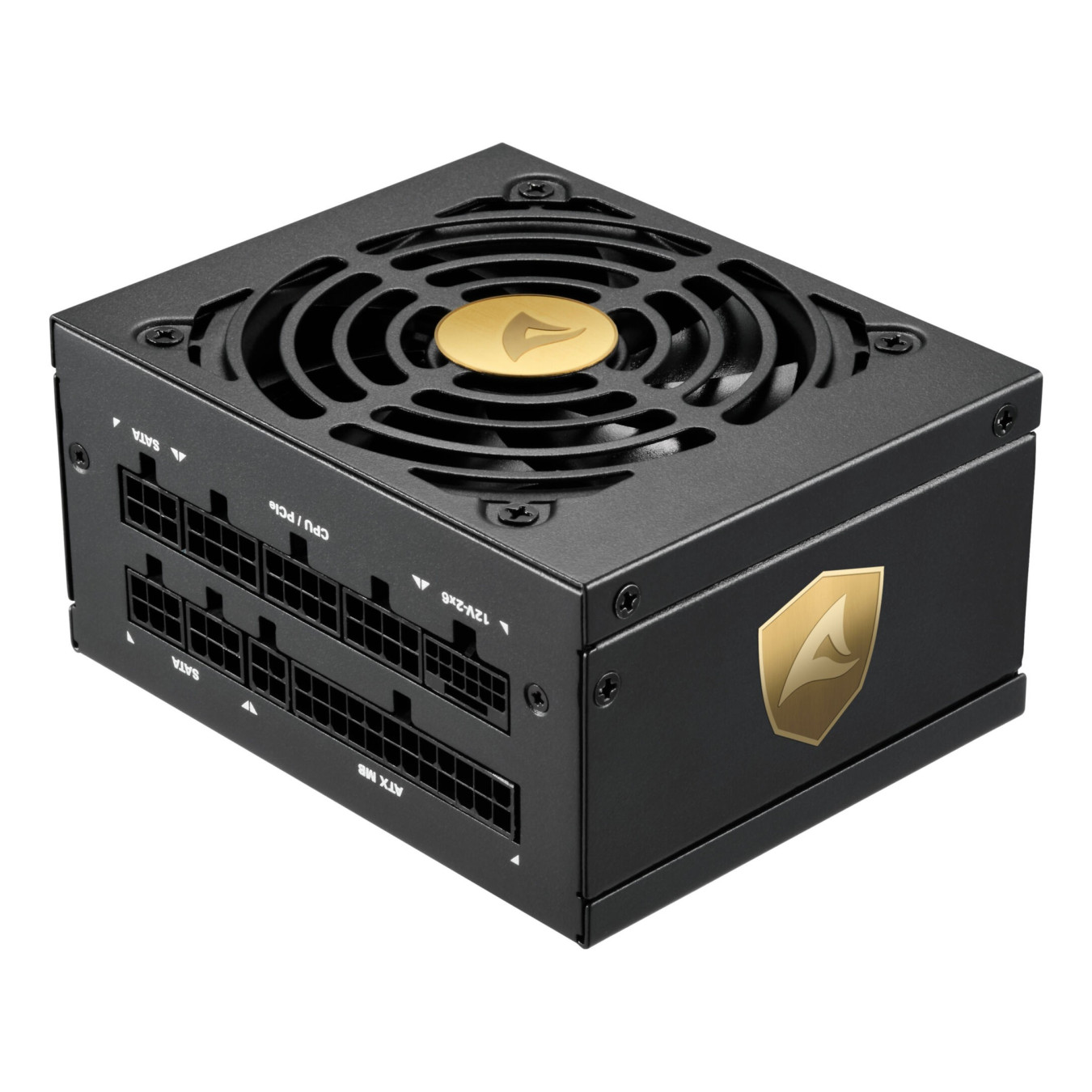 Sharkoon Rebel P20 SFX - 1000W Fully-Modular SFX Power Supply, Cybenetics Platinum, 92mm Fan