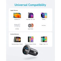 Anker Mobile Charger Car 53W PD - 325 - Black — Buy in Cyprus with Fast Delivery