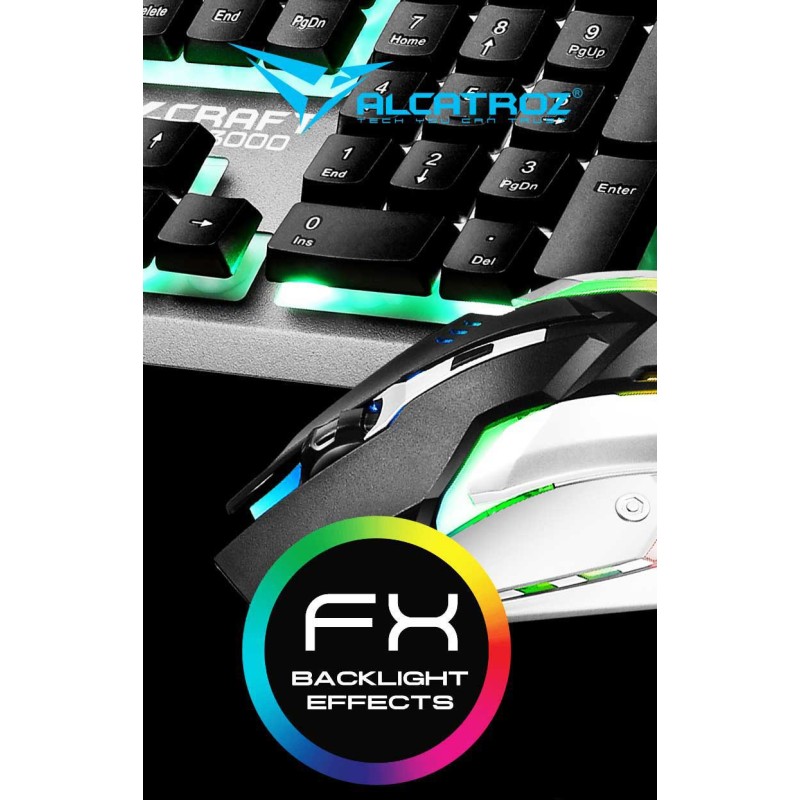 Buy Alcatroz X-Craft - XC3000 - Gaming Keyboard & Mouse Combo in Cyprus, Nicosia, Limassol, Larnaka, Pafos