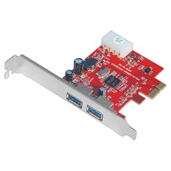 Buy Unitek USB3.0 PCI Express Card - Y-7301 - 2 Port USB3.0 PCI Express Card in Cyprus, Nicosia, Limassol, Larnaka, Pafos