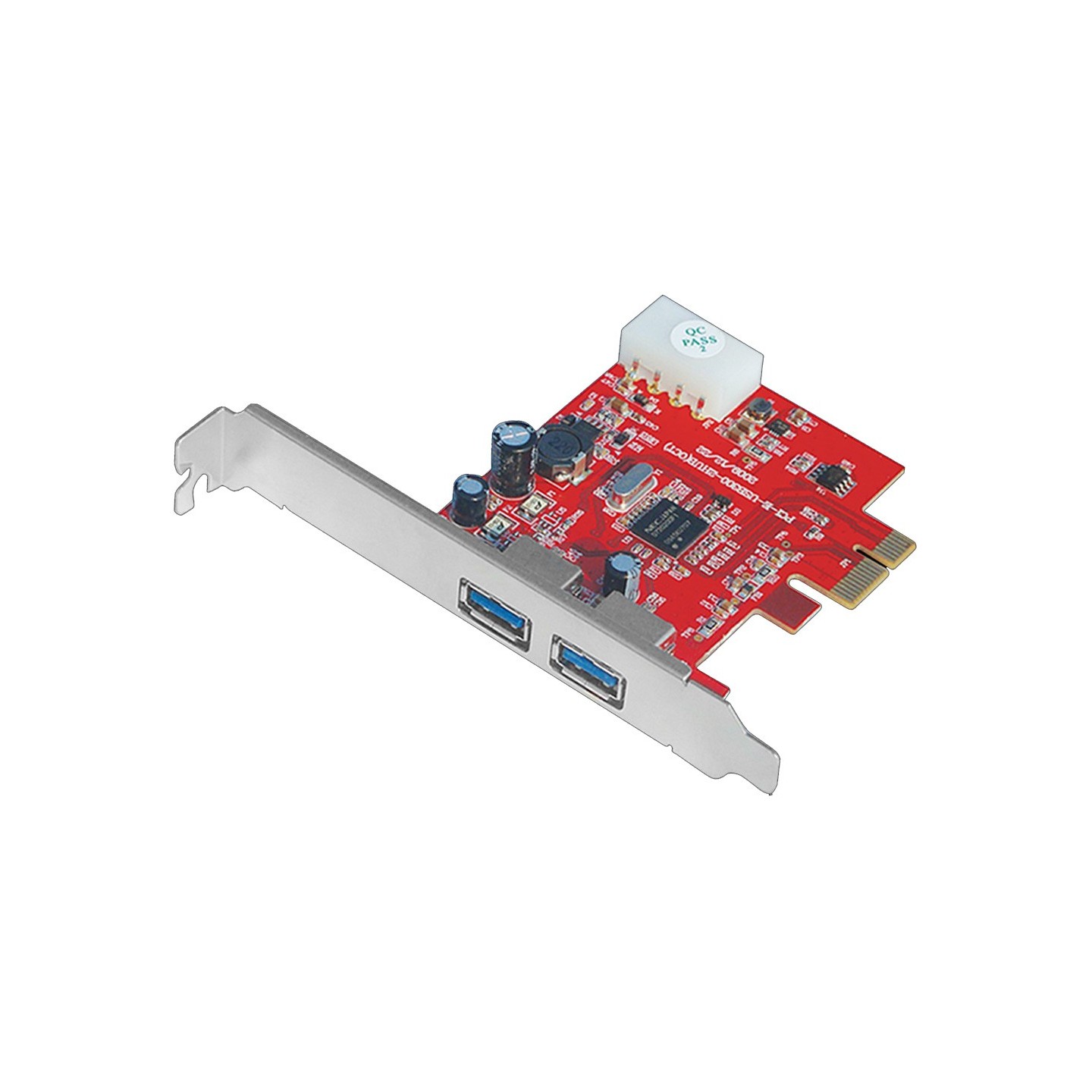 Unitek Y-7301 2-Port USB 3.0 PCIe x1 Card (Boxed) — Buy in Cyprus with Fast Delivery