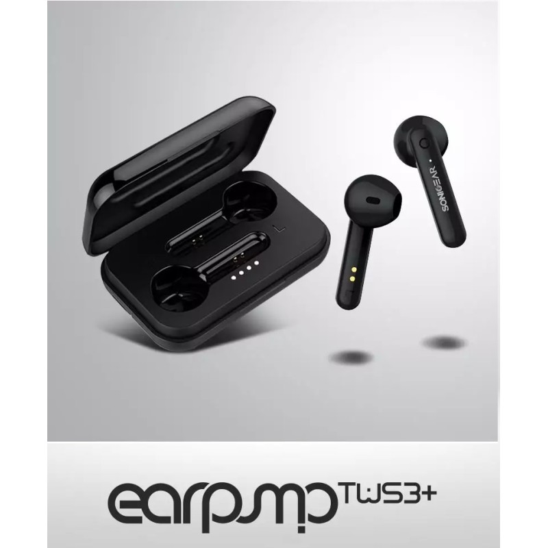 Buy SonicGear EarPump - TWS3+ - BT Earphones Black in Cyprus, Nicosia, Limassol, Larnaka, Pafos