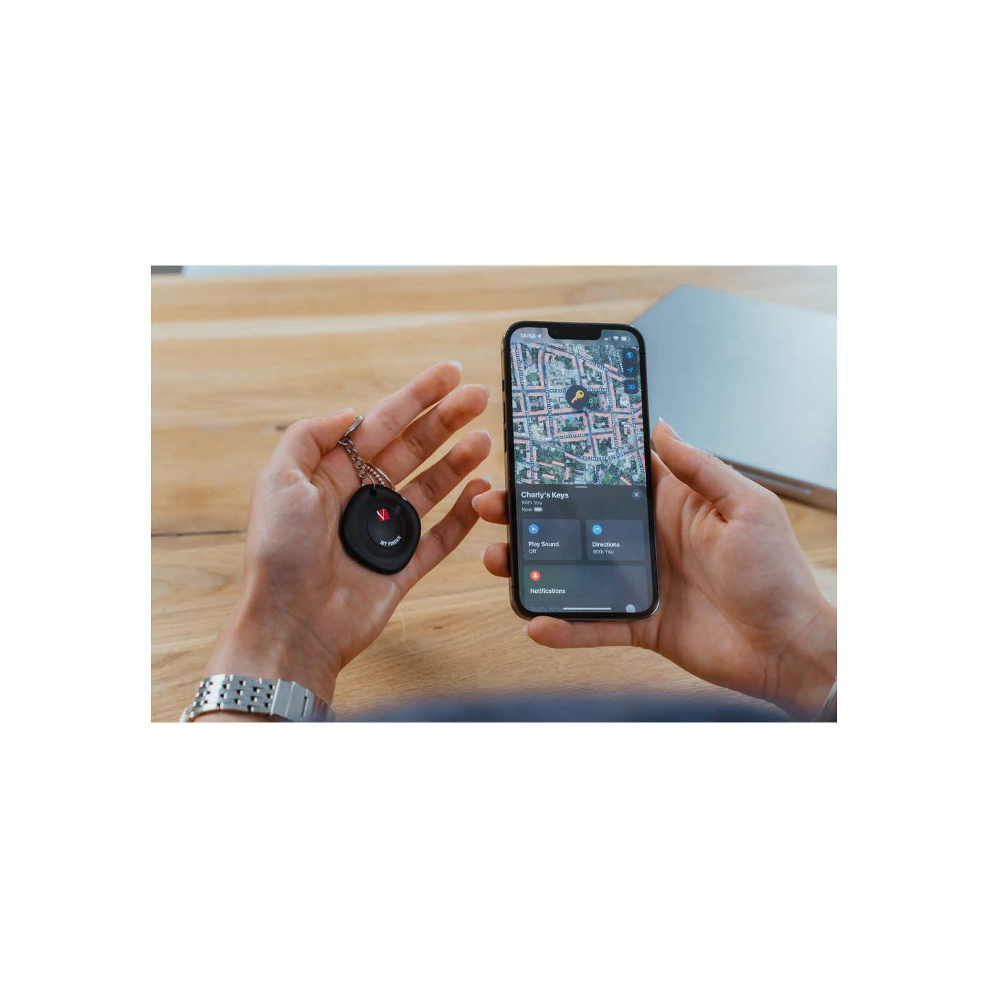 Verbatim My Finder Apple BT Item Finder - MYF-02 - 2-pk Black — Buy in Cyprus with Fast Delivery