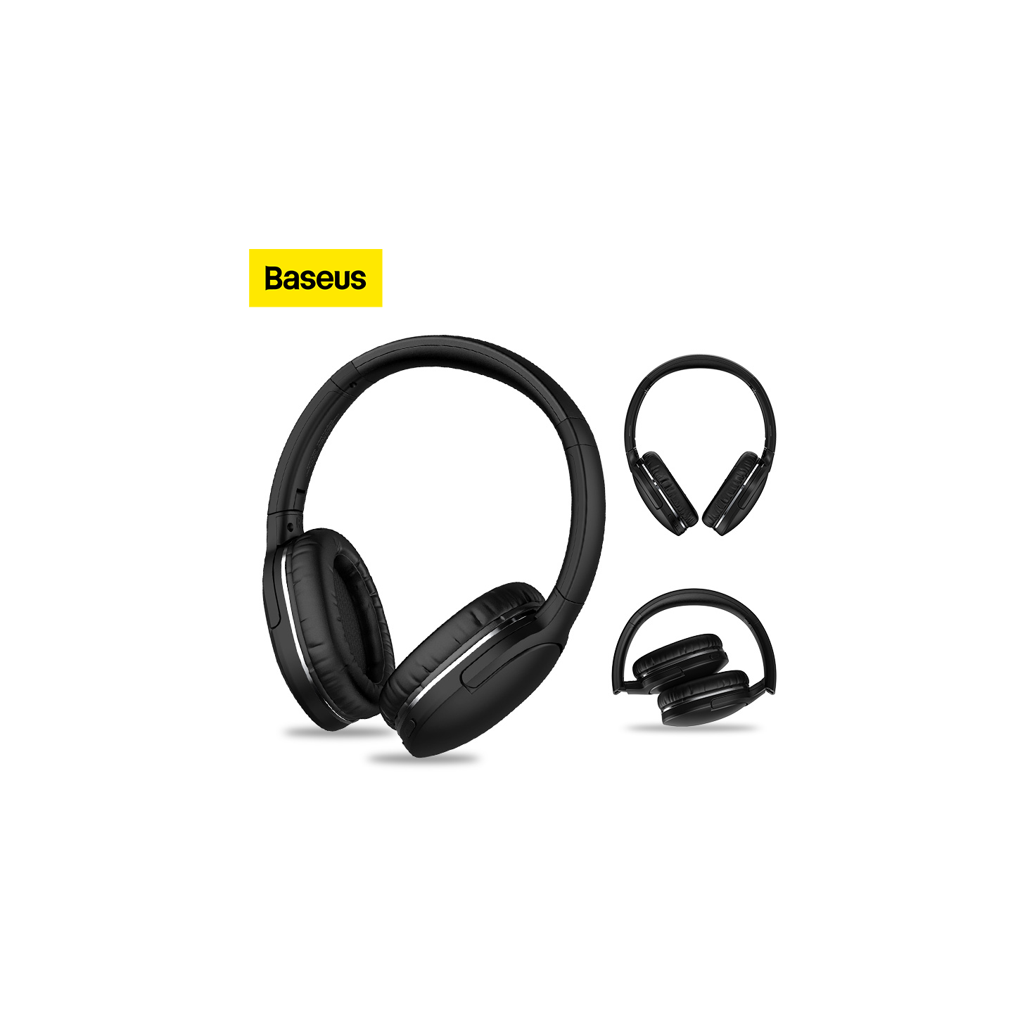 Baseus Encok Wireless Headphone - D02 Pro - Black — Buy in Cyprus with Fast Delivery