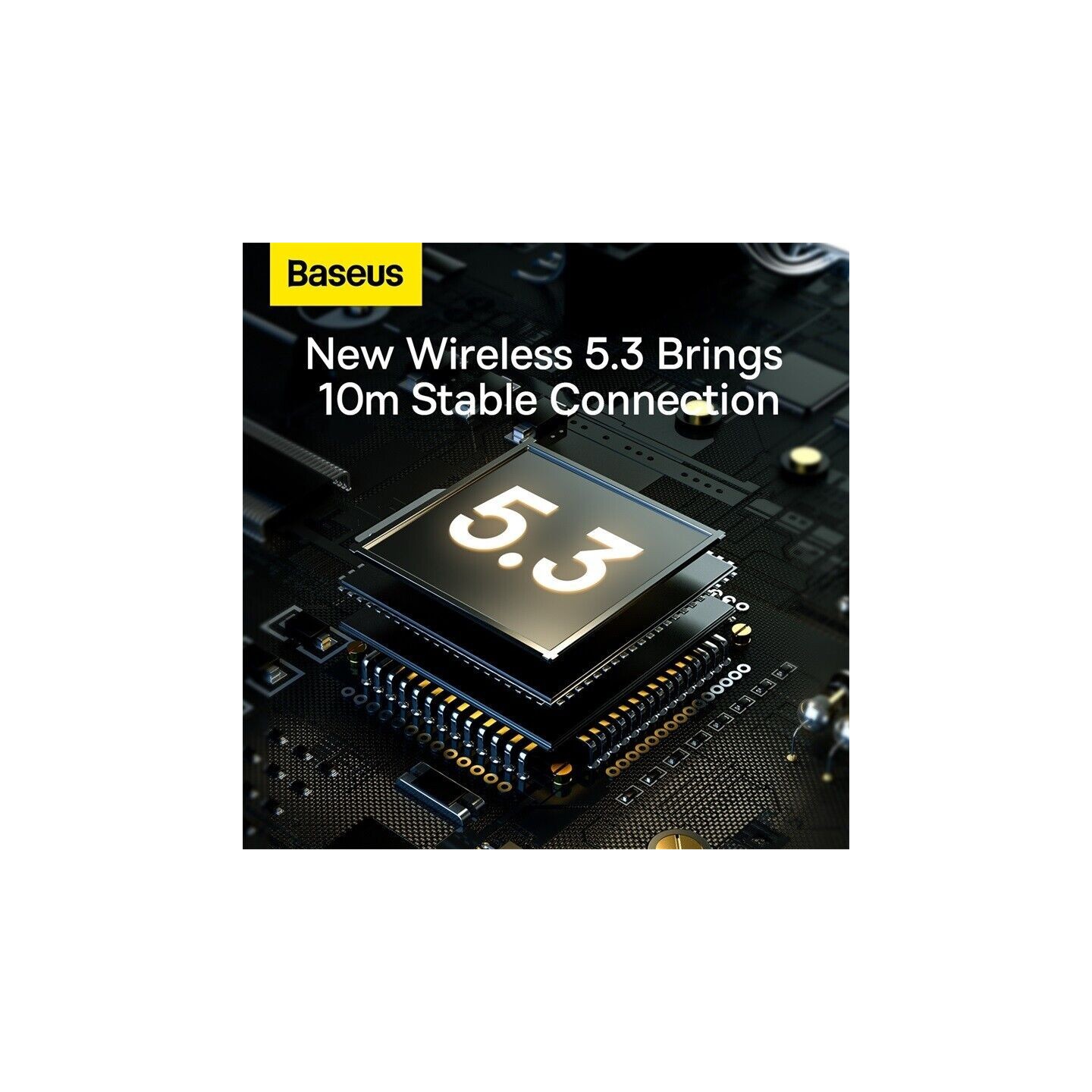 Baseus Encok Wireless Headphone - D02 Pro - Black — Buy in Cyprus with Fast Delivery