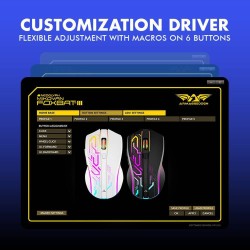 Armaggeddon Mikoyan Foxbat-III Cyberpunk Black Wireless Gaming Mouse (Boxed) — Buy in Cyprus with Fast Delivery