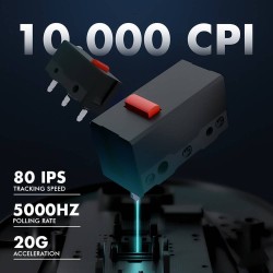 Armaggeddon Mikoyan Foxbat-III Cyberpunk Black Wireless Gaming Mouse (Boxed) — Buy in Cyprus with Fast Delivery