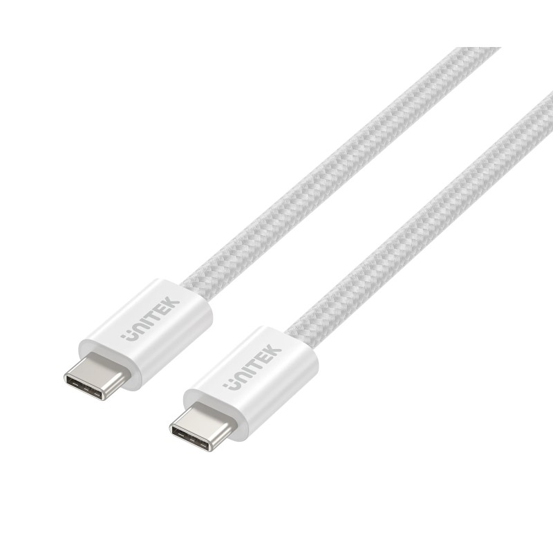 Buy Unitek Magnetic USB-C Cable - C1414AWH-1M - 100W 1.0m White in Cyprus, Nicosia, Limassol, Larnaka, Pafos