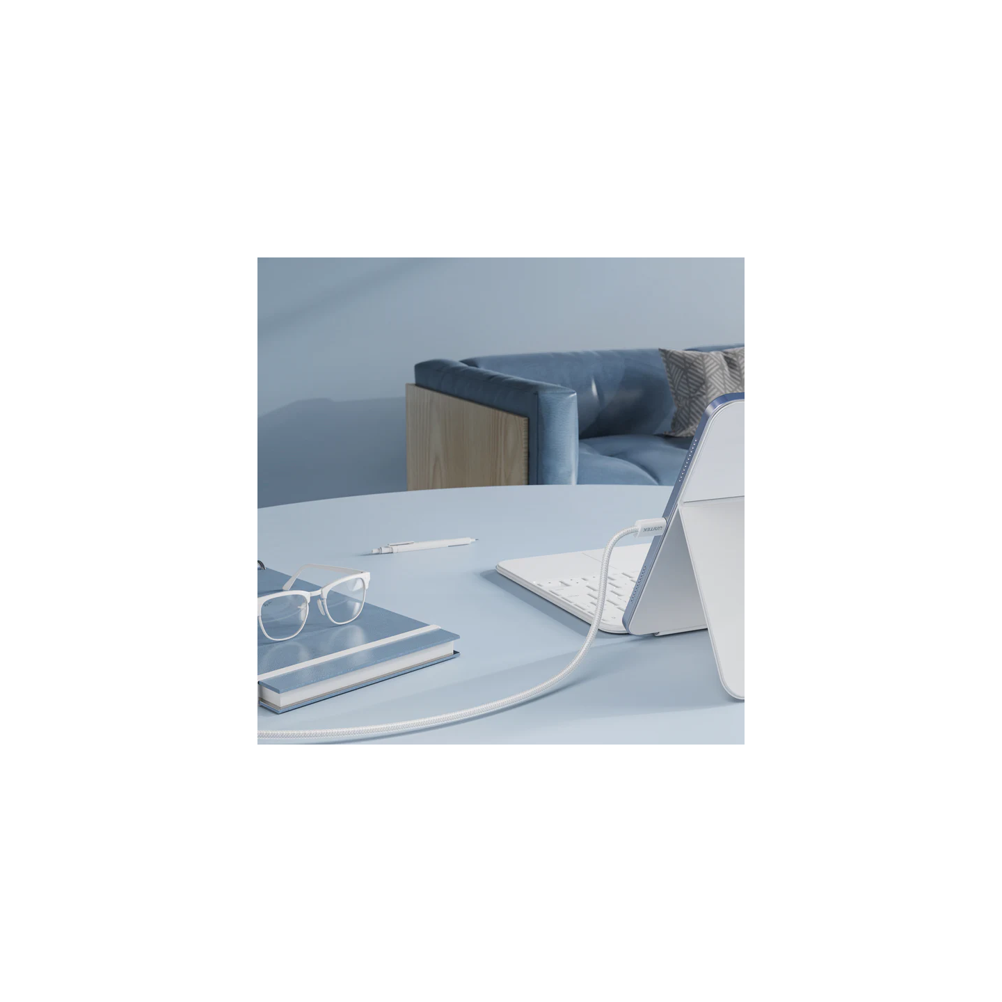 Unitek Magnetic USB-C Cable C1414AWH-1M 100W 1m White (Retail) — Buy in Cyprus with Fast Delivery