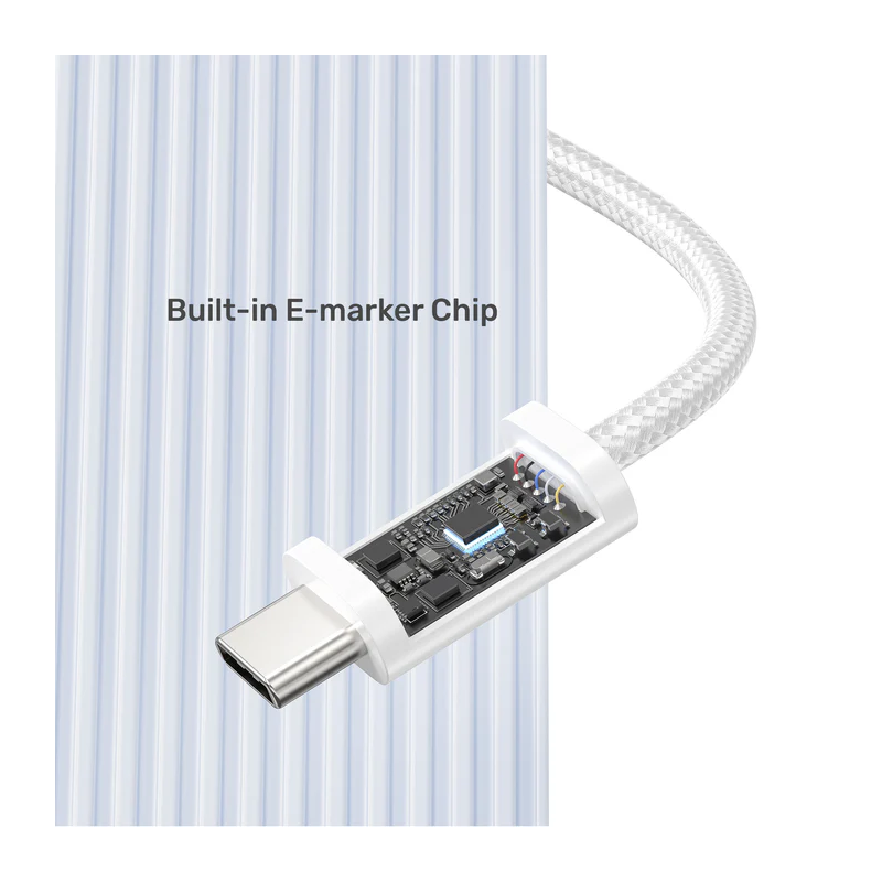 Buy Unitek Magnetic USB-C Cable - C1414AWH-1M - 100W 1.0m White in Cyprus, Nicosia, Limassol, Larnaka, Pafos