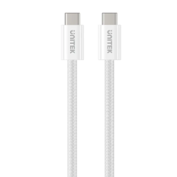 Unitek Magnetic USB-C Cable C1414AWH-1M 100W 1m White (Retail) — Buy in Cyprus with Fast Delivery