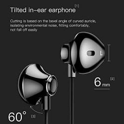 Buy Baseus Encok - C06 - Type-C Wired Earphones Black in Cyprus, Nicosia, Limassol, Larnaka, Pafos