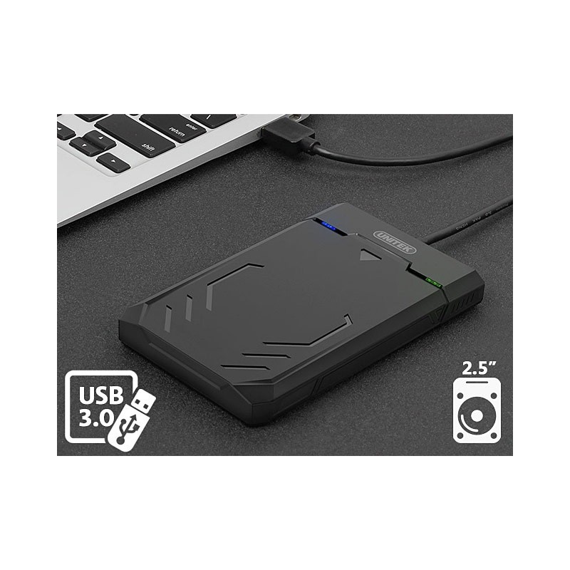 Buy Unitek DiskGuard RaidenUSB 3.0 2.5' SATA HDD Enclosure - Y-3036 - RaidenUSB ... in Cyprus, Nicosia, Limassol, Larnaka, Pafos